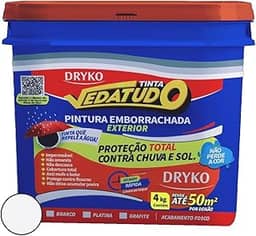Tinta emborrachada vedatudo Branco 4kg