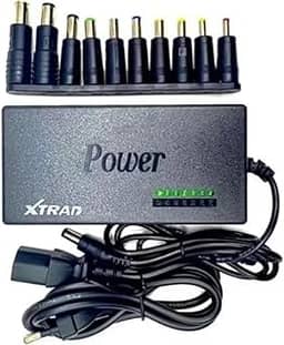 Carregador Universal para Notebook 8 Pinos 120W Entrada Bivolt Automática