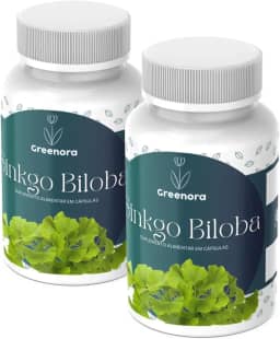 Gincko Biloba 120 Cápsulas Greenora (Kit 2)