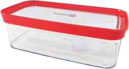 Pote Hermético para Bolo de Forma (Vermelho)