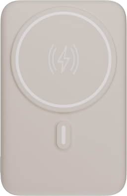 Geonav Power Bank, Carregador Portátil Universal por Indução 10.000mAh, Carregamento rápido*, Suporte Dobrável, Compatível com MagSafe® PB10MAGOW Off White