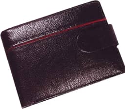 Carteira Masculina Couro Legítimo - Águia Couro-957 Cor:Preto;Tamanho:Padrão