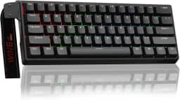 Aula WIN60 HE - Teclado mecânico para jogos com 60%, interruptor magnético hot swap, modo de acionamento rápido de acionamento ajustável, taxa de pesquisa de 8000 Hz, teclado pequeno RGB 60% compacto
