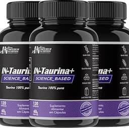 3X Taurina (360 Cápsulas) IN-Taurina+ Imperium Nutrition
