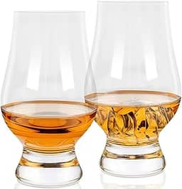Copo de Vidro, 2 PCS Copo Whisky, 189ml Copo de Whisky Cristal, Copo Para Degustação de Uísque, Aproveite Melhor O Seu Uísque