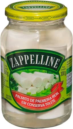 Palmito De Palmeira Real Inteiro Zappelline 300 G