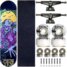 Skate Completo Shape 8.0 Mentex Night Skull