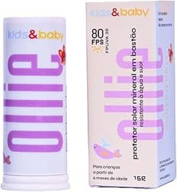 Protetor Solar Infantil em Bastão Mineral FPS 80 FPUVA 30​