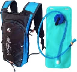 Mochila Hidratação 8l Corrida Caminhada Maratona Camping Top Cor:Azul