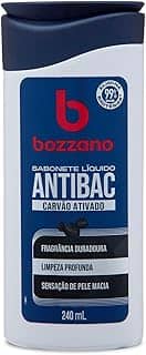 Bozzano Sabonete Líquido Antibac Carvão Ativado 240ml