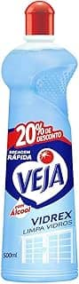 Veja Limpa Vidros Vidrex Tradicional - Fórmula de lavagem de vidro, 500ml