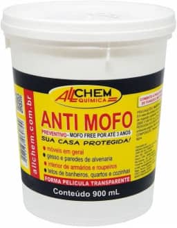 Fundo Antimofo Fungos Bactérias Preventivo Allchem 900ml