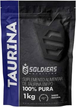Soldiers Nutrition L - Taurina 1Kg - 100% Pura Importada -