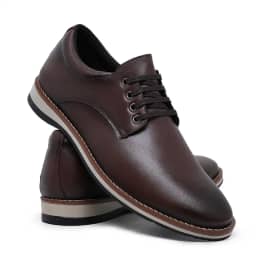 Sapato Oxford Masculino Social Derby Confortável Moderno Elegante