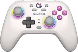 GameSir Nova Wireless Switch Pro Controller para Switch/Lite/OLED, controladores de Switch com JoySticks de efeito Hall, LED RGB, recarregável de 1200mAh, turbo, programável, controle de movimento