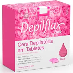 Depilflax – Cera Quente em Tabletes Rosa 500g