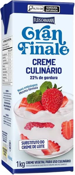 Fleischmann's Creme Culinário Gran Finale Fleischmann 1Kg