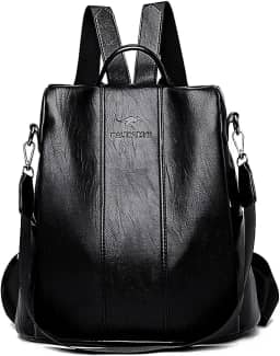 Mochila Moda Simples Feminina Mochila de Viagem Multifuncional