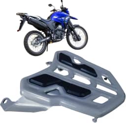 BAGAGEIRO XTZ LANDER 250 2019 A 2025 PRATA MA ACESSÓRIOS