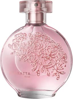 O Boticário Floratta Rose Eau de Toilette, perfume floral de longa duração para mulheres, 75 g