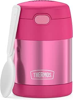 THERMOS Recipiente para comida FUNTAINER, para crianças, 295 ml, rosa