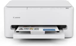 Canon PIXMA TS4320 Impressora jato de tinta colorida sem fio para impressão duplex, branca – Impressora doméstica econômica com copiadora/scanner, design compacto, fácil configuração, garantia