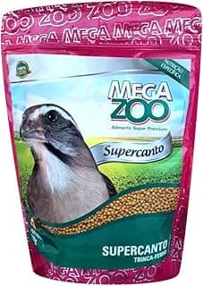 Ração Extrusada Megazoo Trinca-ferro Super Canto 900g