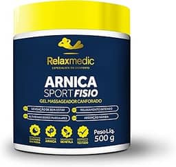 Gel Massageador Arnica Sport Fisio Canforado - Muscular - Relaxmedic