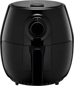 Fritadeira Elétrica Quick Fryer Elgin 4 Litros Preta com cesta removível 110V - Airfryer