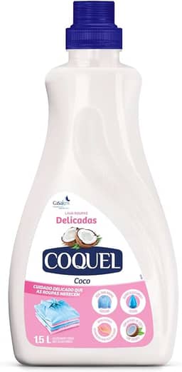 Casa Km Lava Roupas Coquel Líquido Coco 1.5 L (Pacote De 1)