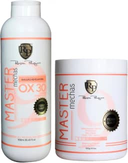 Combo Pó Descolorante + Ox 30 Master Mechas Robson Peluquero
