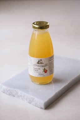 Kit 12 unidades de Suco Maçã Integral 300 ml Santo Celeiro