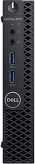 Dell Computador Desktop OptiPlex 3070 – Intel Core i3-9100T – 8GB RAM – SSD de 128 GB – Micro PC
