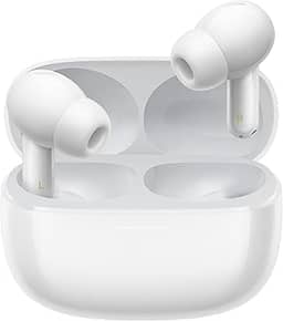 Xiaomi Redmi Buds 6 Pro, áudio realista, áudio de alta resolução com drivers duplos coaxiais, LDAC, cancelamento de ruído ativo de até 55 dB, compatível com iPhone Android e dispositivo Bluetooth