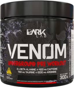 Pré-Workout Venom Underground Pré-Treino 300G Dark Lab (300g, Mango Loko)