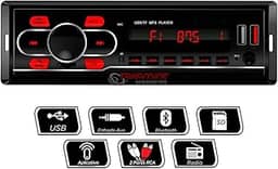 Som Automotivo Carro Radio FM MP3 Bluetooth 2 Entradas USB SD Player