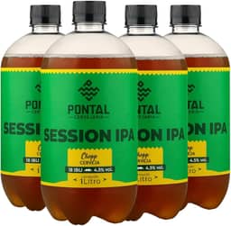 Growler 1l Session Ipa Pontal - Kit 4un