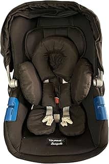 Redutor De Bebê Conforto Apoio Anatômico Almofada 100% Algodão (Preto)