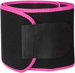 Cinta Térmica Modeladora Abdominal Emagrecedora Efeito Sauna Redução De Medidas Com Bolso Tecido Neoprene Elástico Confortável Ajustável Yoga Academia Fitness Cores Verde, Amarela, Roxa, Preta, Rosa, Azul LINHA PREMIUM DUPIN