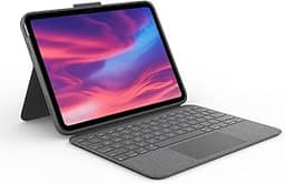 Capa com Teclado Combo Touch para iPad (10ª geração e A16) Com Teclado Retroiluminado Destacável com Suporte, Trackpad Preciso e Tecnologia Smart Connector - Cinza