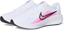 Tênis feminino W Downshifter 13, Branco/Feitiço Rosa/Preto, 6 X-Wide
