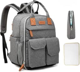 Mochila bebe Bolsa Maternity para fraldas Grande capacidade Tecido impermeável