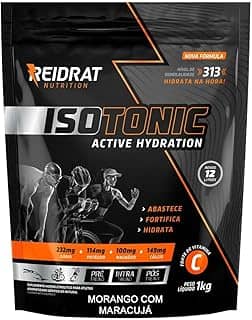 Isotonic Active Hydration - 1000g Refil Morango com Maracujá - Reidrat