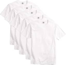 Kit com 5 Camisetas Masculina Básica Algodão Premium