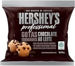 Gotas Forneáveis Chocolate ao Leite Hershey'S Professional - 1,01Kg