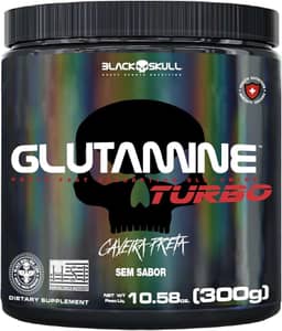 Glutamine Turbo 300G, Black Skull