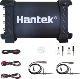 Hantek 6074Bc Osciloscópio de 4 Canais 70Mhz 1Gsa Conjunto de 23 Unidades