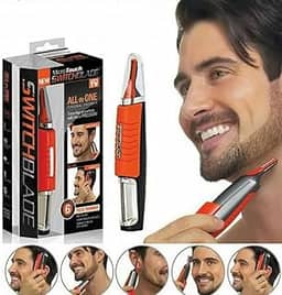 Aparador Elétrico Masculino Depile Raspe Pelos Axila Virilha
