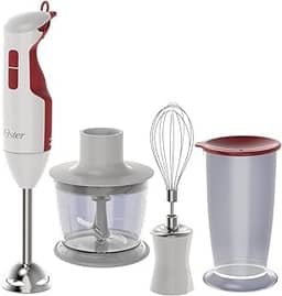 Oster Mixer Delight, Vermelho e Branco, 220v,