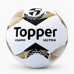 Bola de Futebol de Campo Topper Ultra Dupla Colagem Oficial Dourada